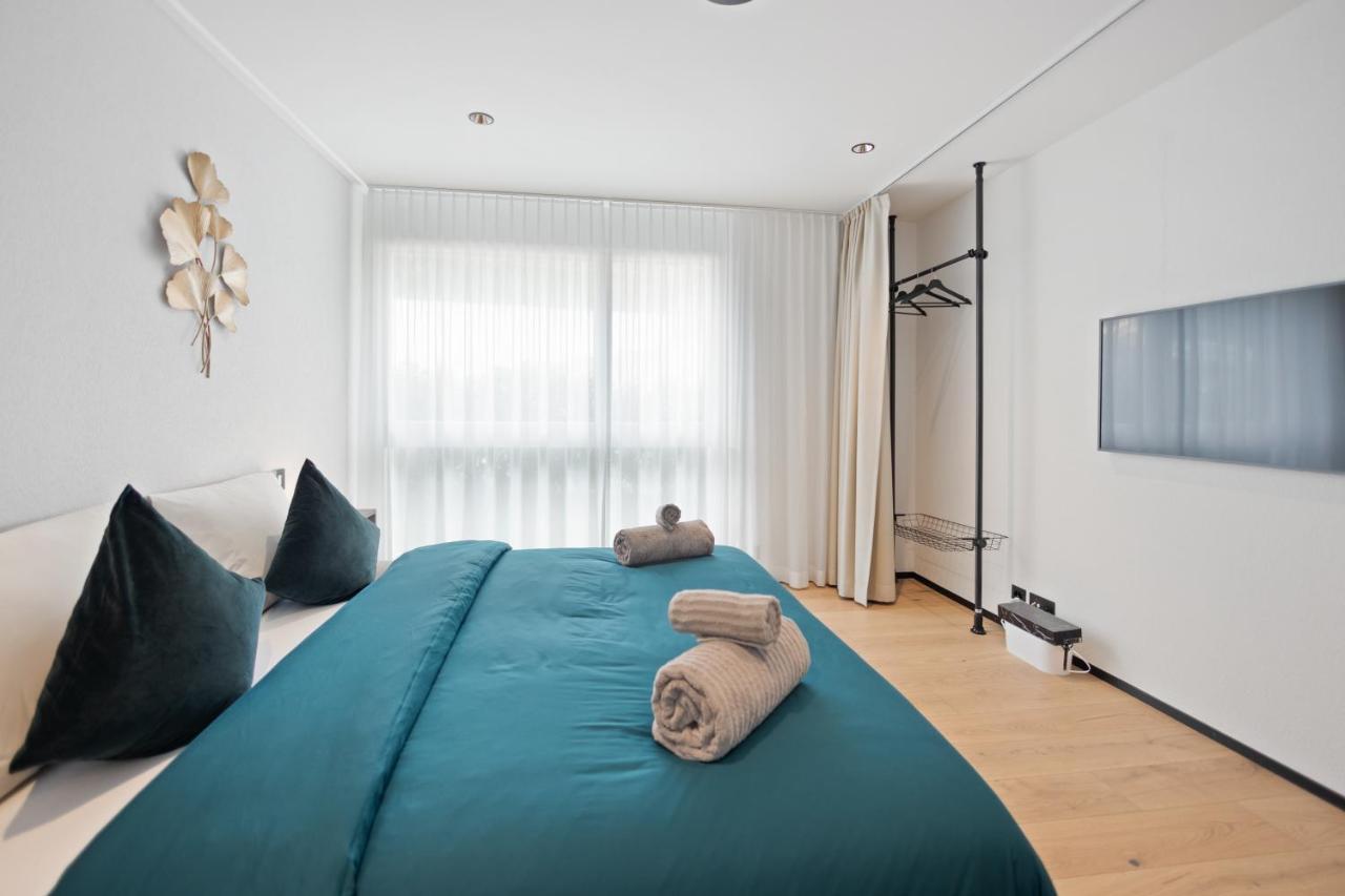 The R Apartment Zugerberg - Ev Wallbox - Terrasse 젤로드스윌 외부 사진