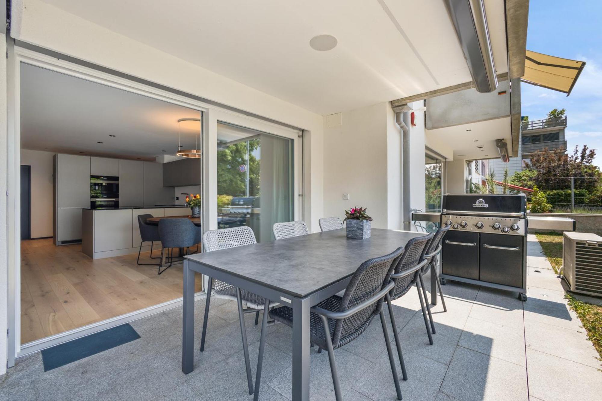 The R Apartment Zugerberg - Ev Wallbox - Terrasse 젤로드스윌 외부 사진